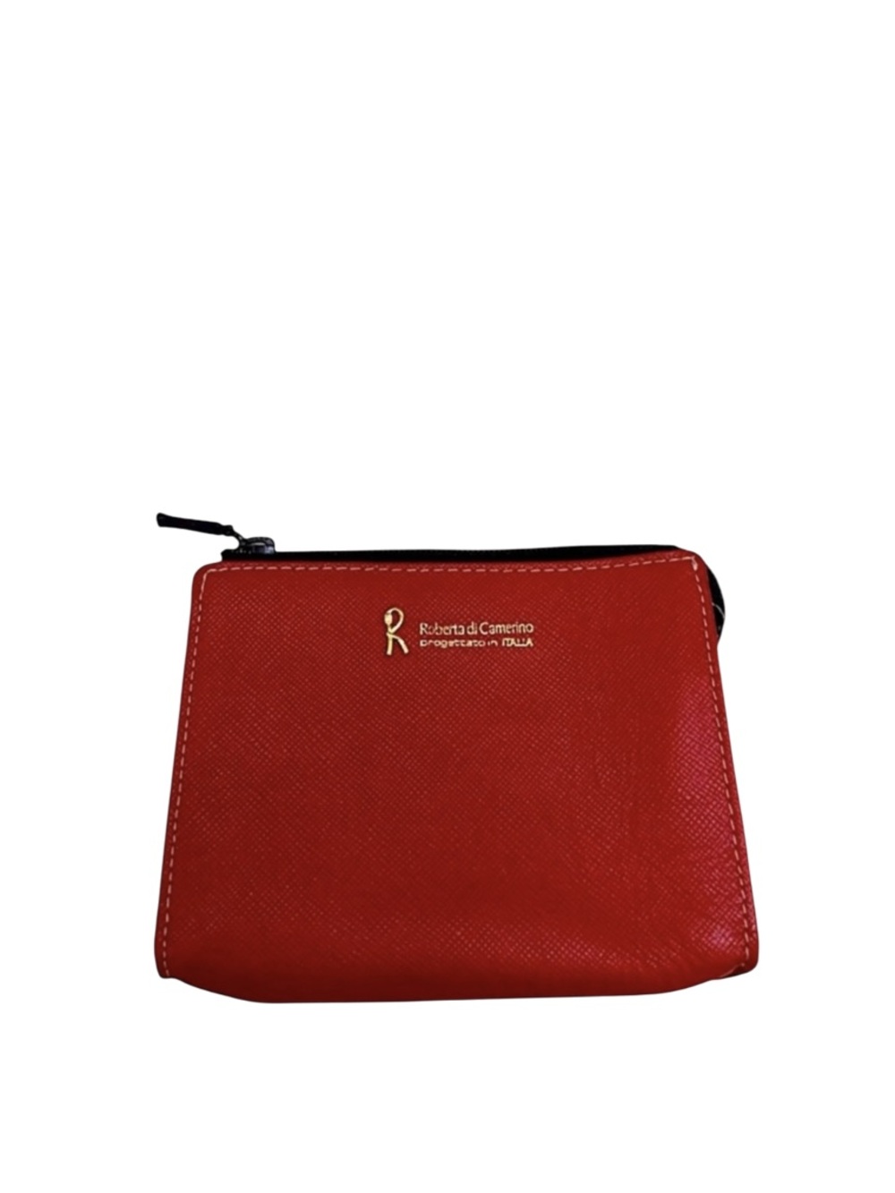 ROBERTA DI CAMERINO - RED BLUE GREEN ZIPPY COIN PURSE
